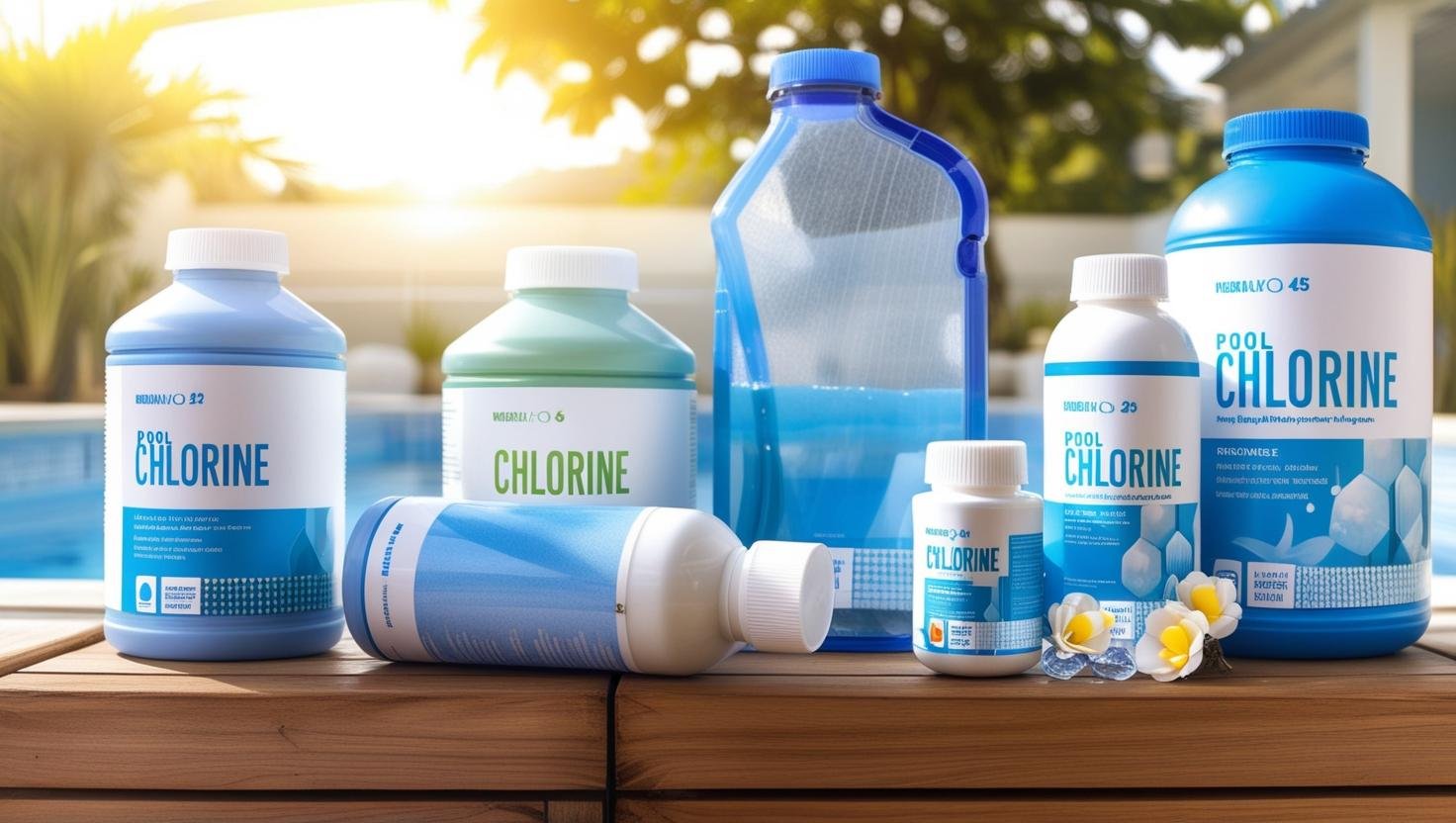 produtos de limpeza piscina