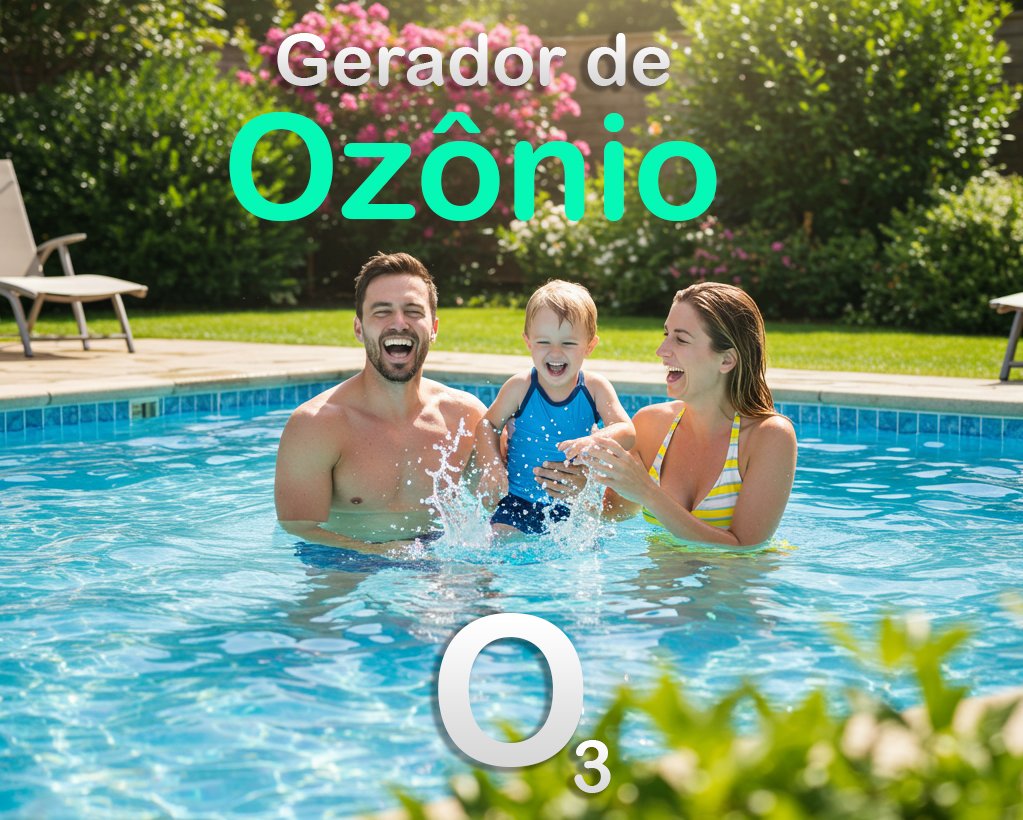 Post Gerador de Ozônio Piscina